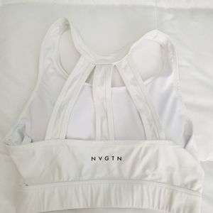 NVGTN White Trio Bra Size M